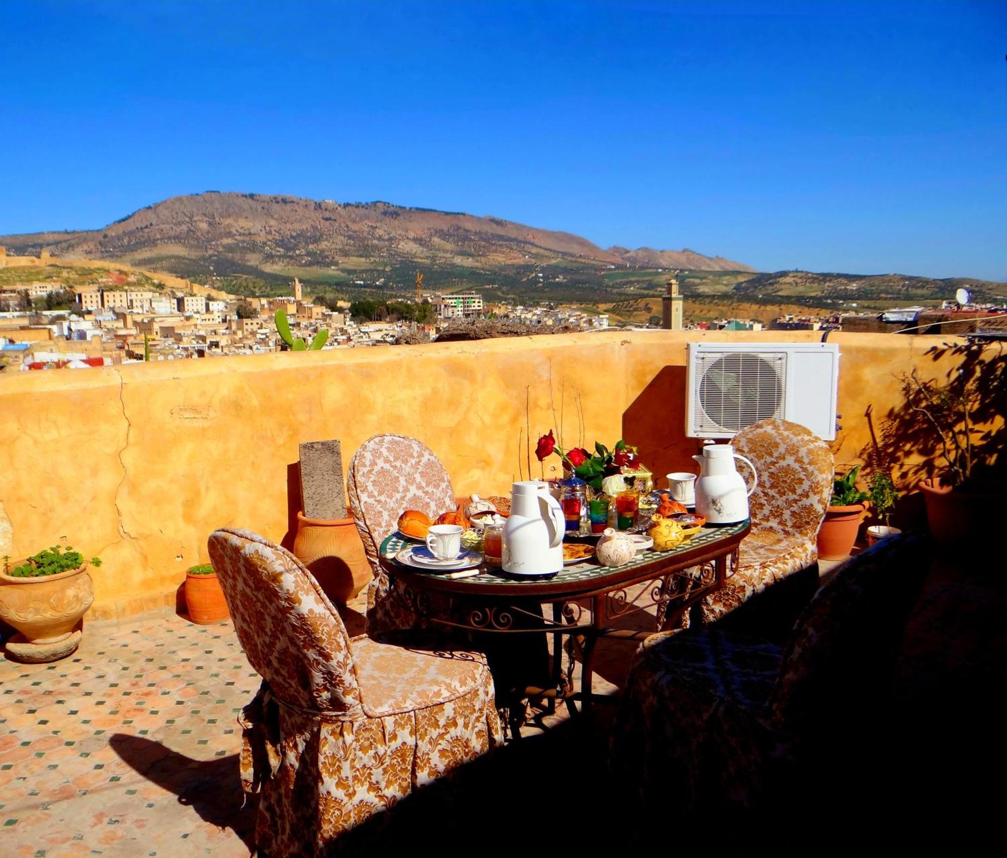 Riad Rchacha Fez Buitenkant foto